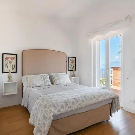 别墅 Giu Giu Vista Mare Con Piscina A